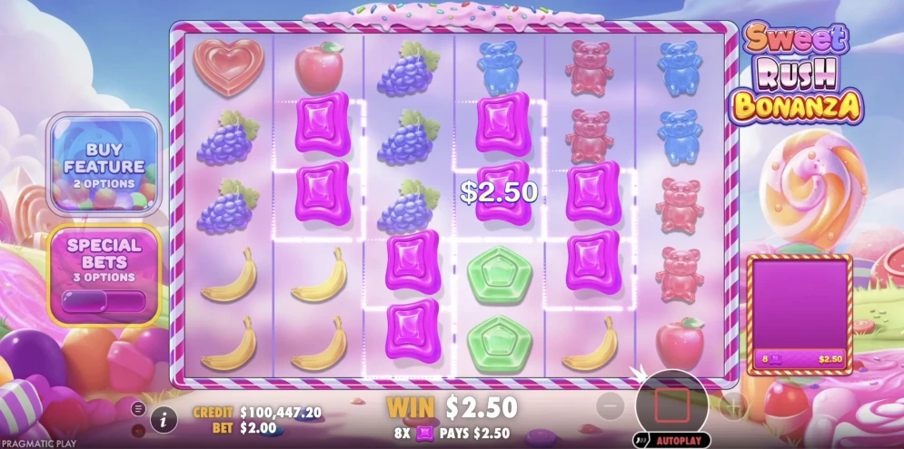 Sweet Rush Bonanza Slot