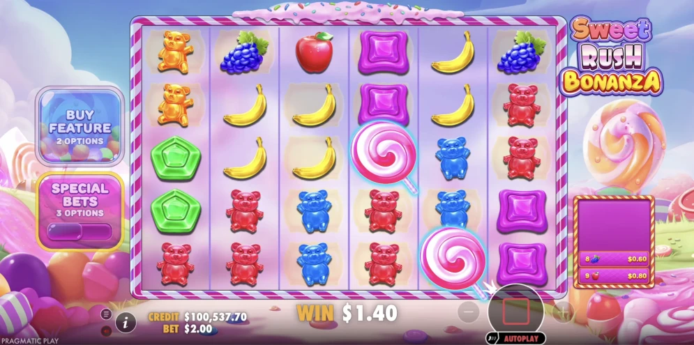 Sweet Rush Bonanza Slot